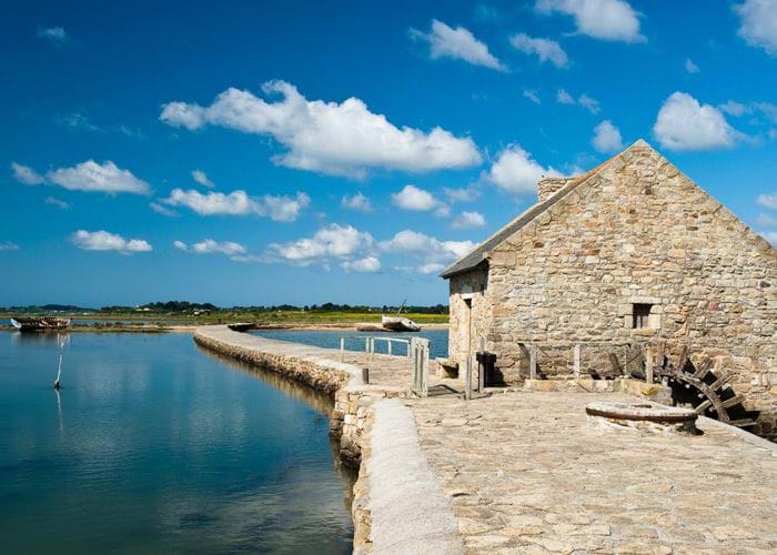 Moulin de Berno sur l'île d'Arz © X. Dubois