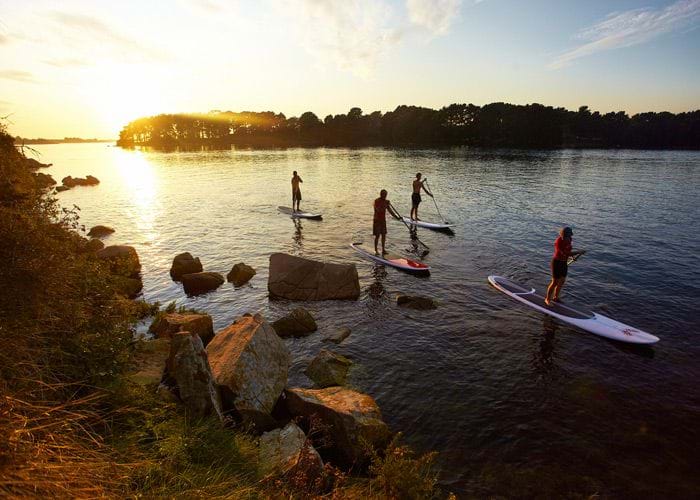 Paddle sur le Golfe du Morbihan © A. Lamoureux