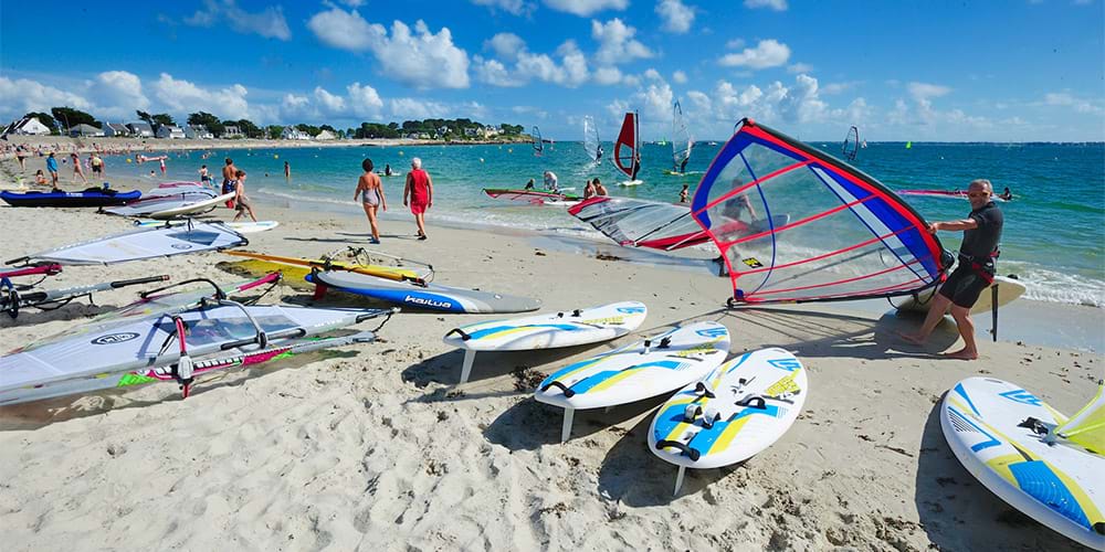 Ecole de voile Carnac © Y. Legal